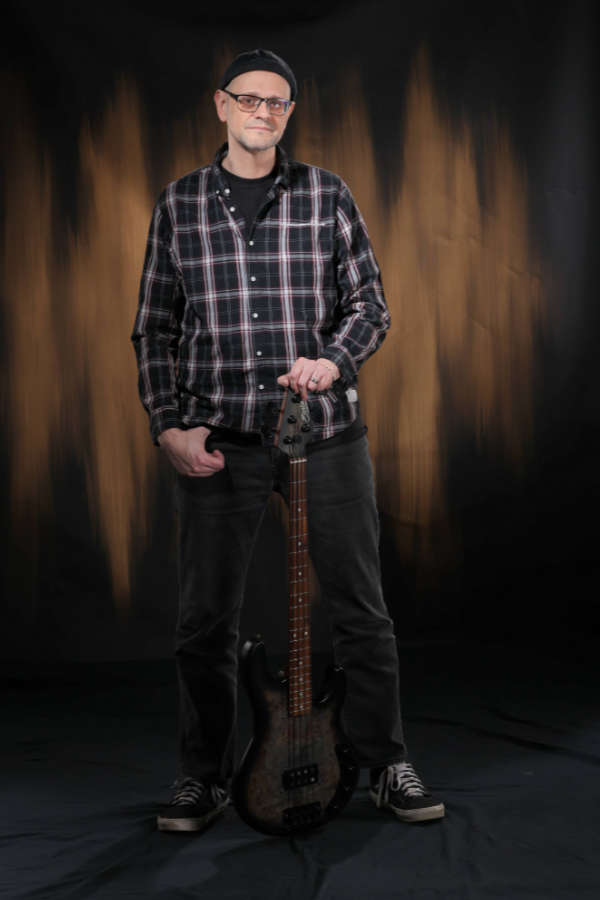 Loren Studio Photo with Bass